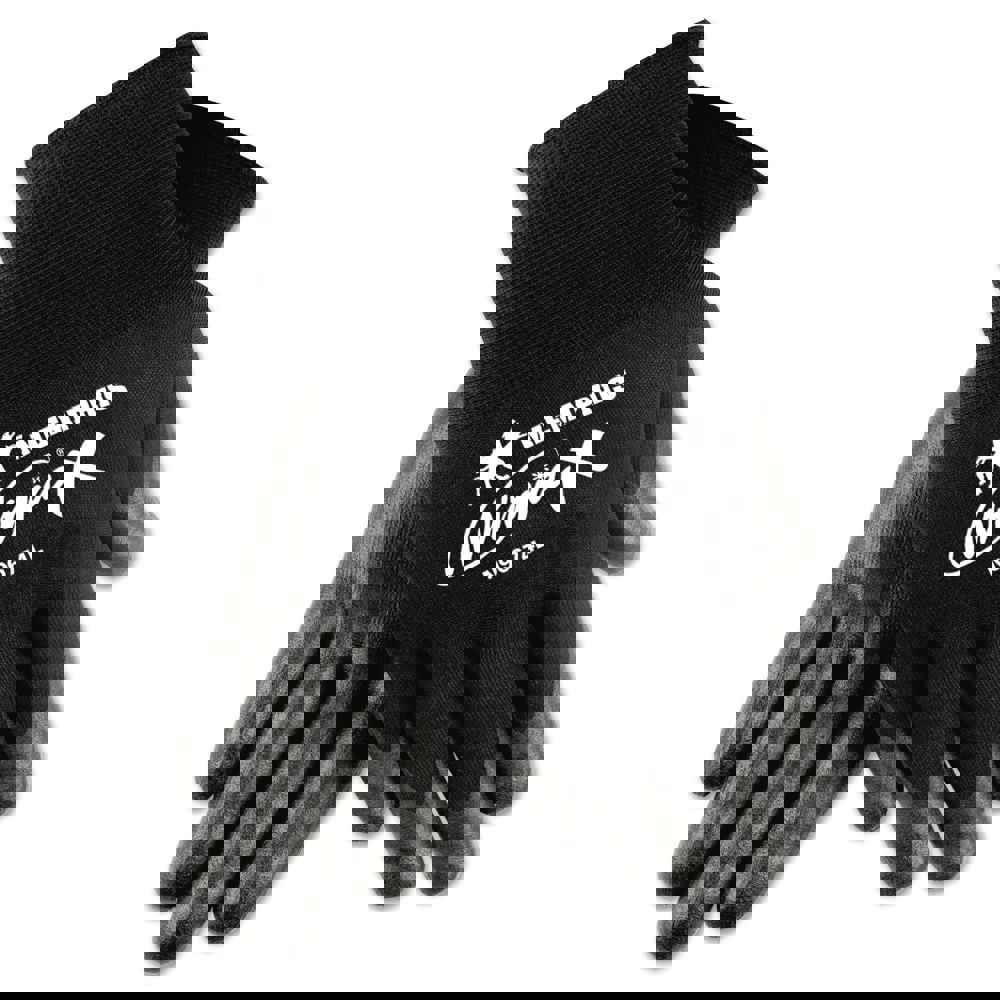 Ninja x Bi-Polymer Coated Gloves, X-Large, Black, Pair